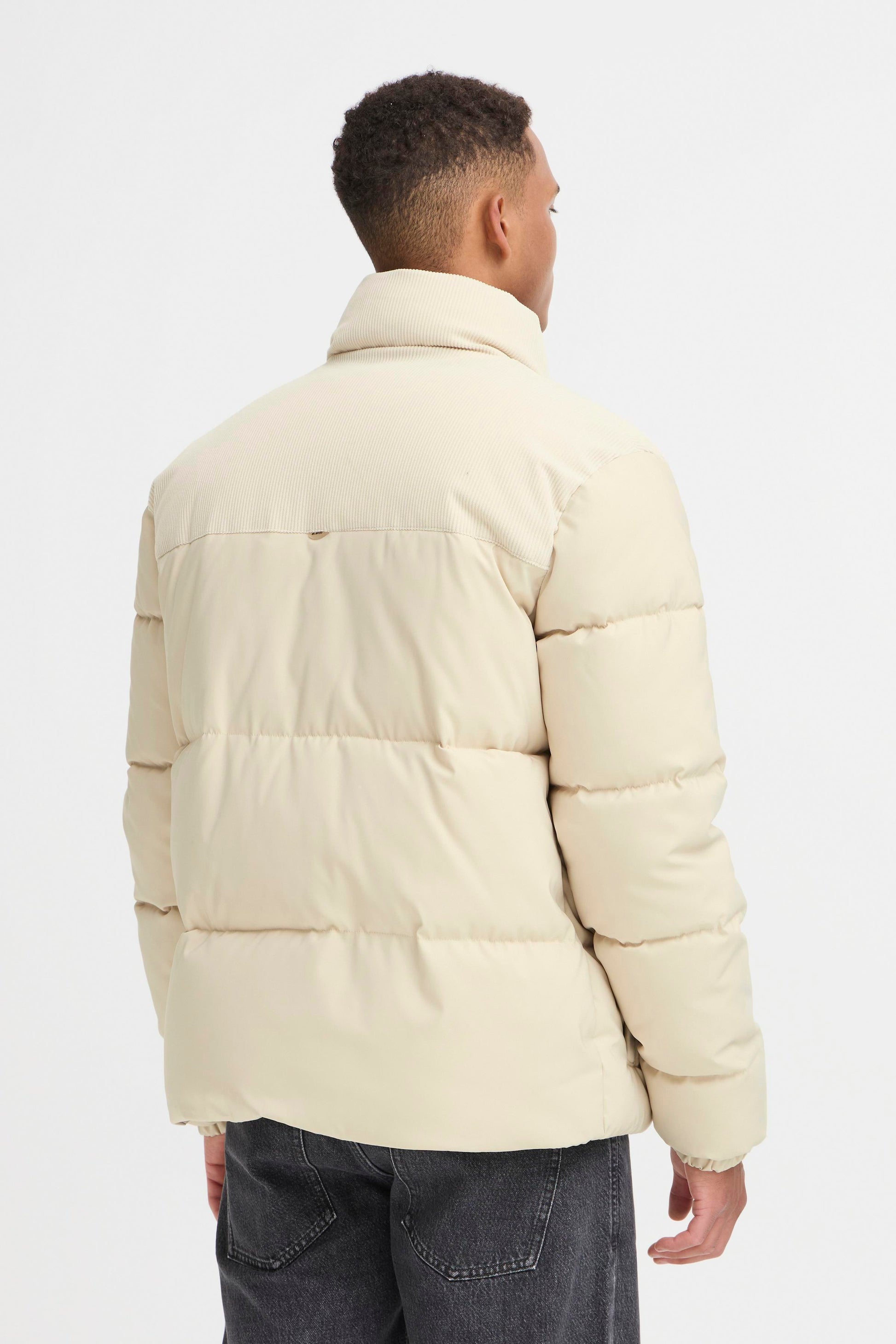 Bhflynn Fabric Mix Jkt. (Oyster Gray)