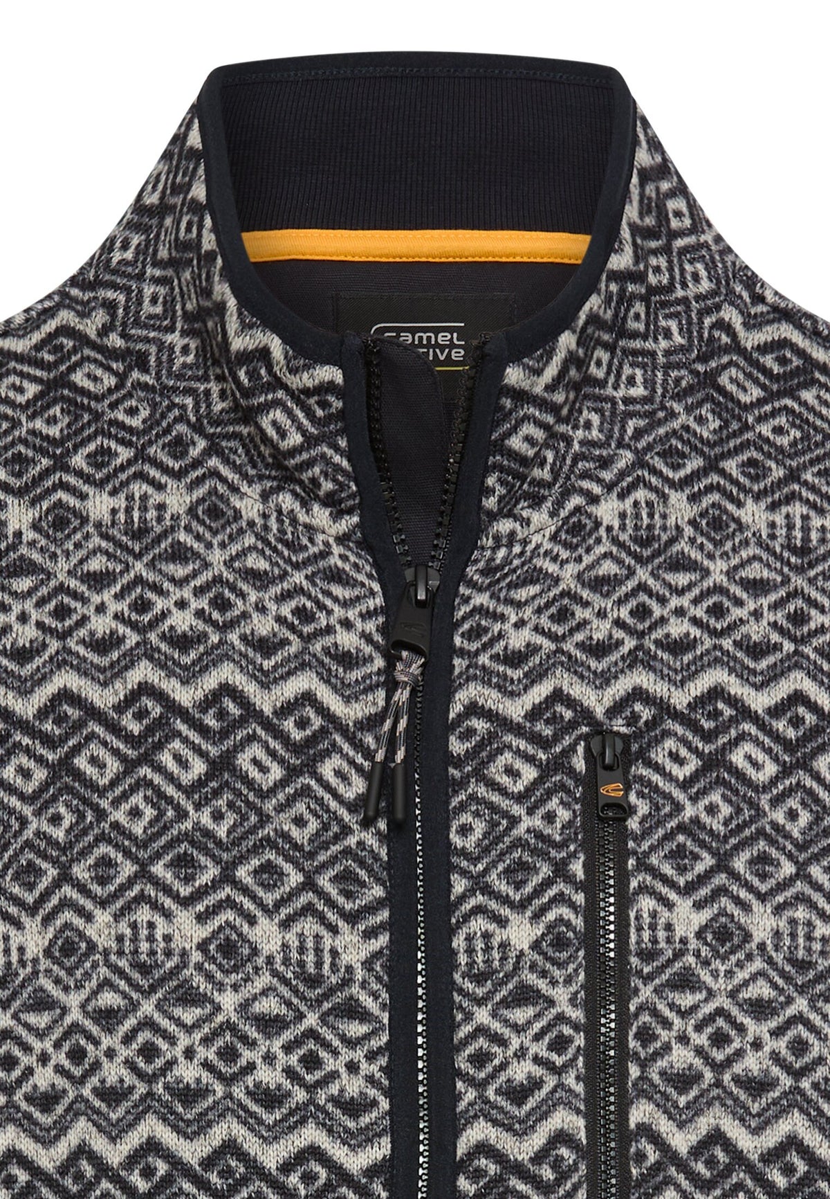 Strickjacke aus softem Fleece (Dark Navy)