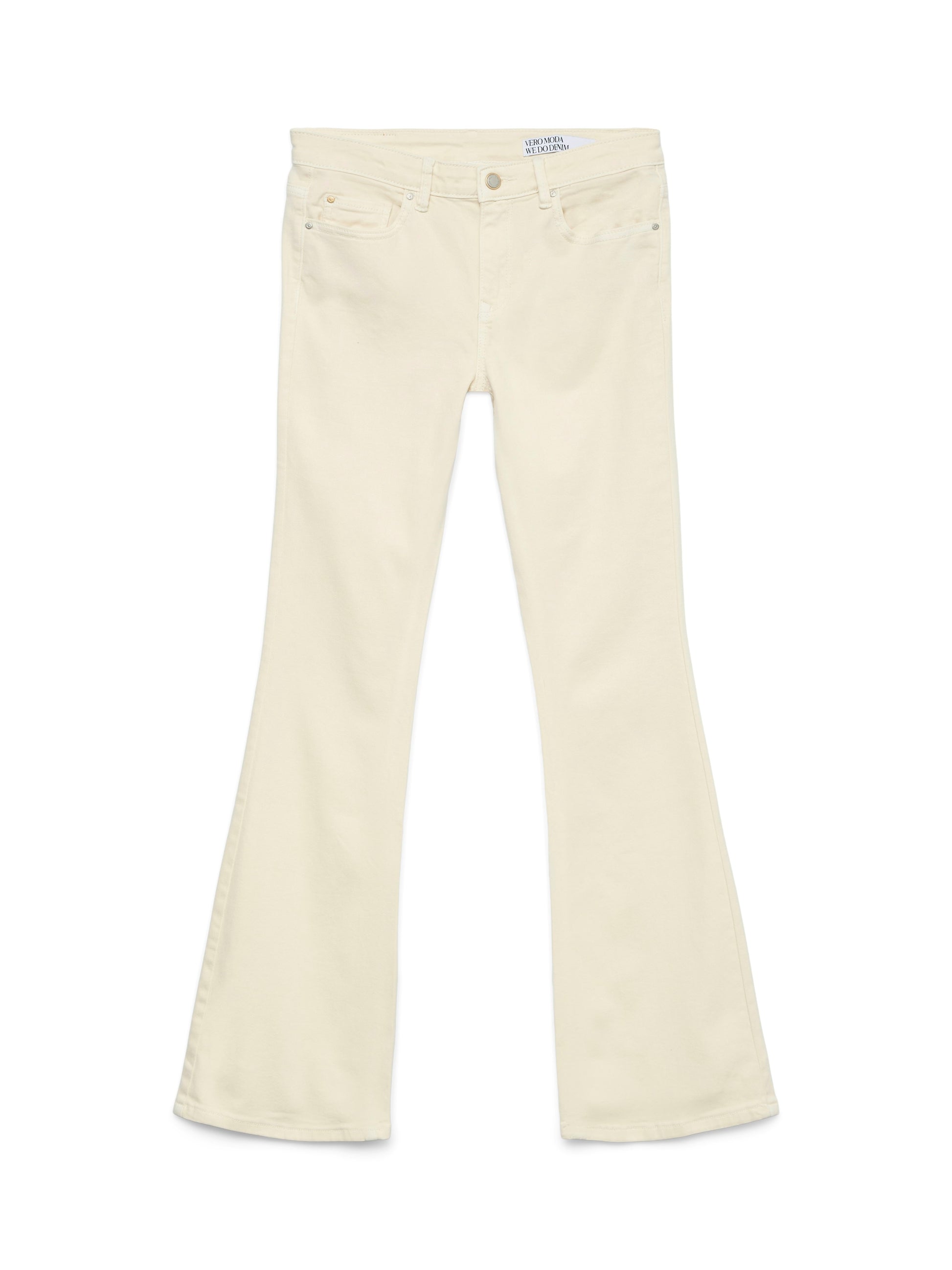 Vmflash Mr Flared Jeans Color Ga Noos (Ecru)