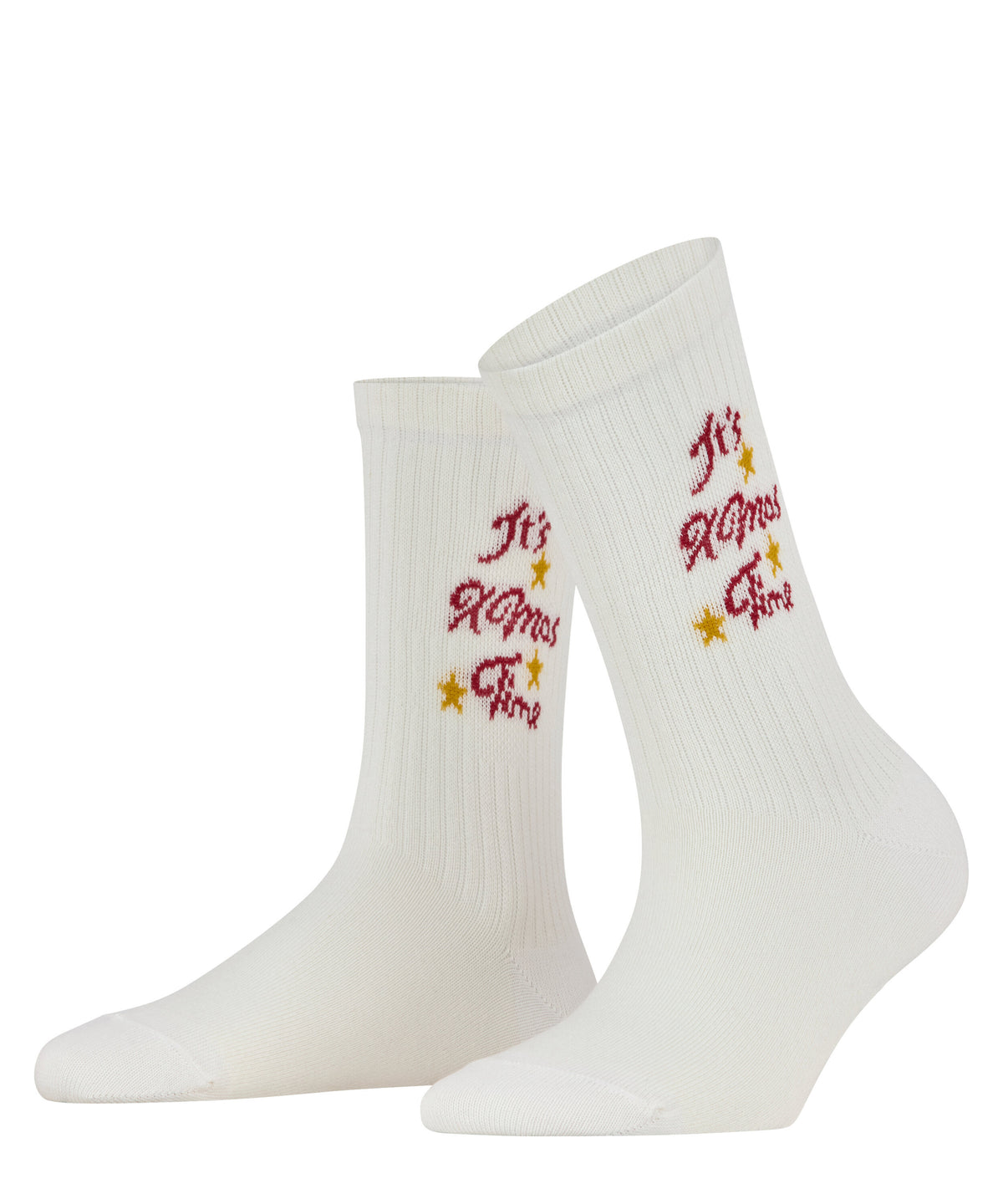 Burlington X-Mas Rib Damen (Off-white)