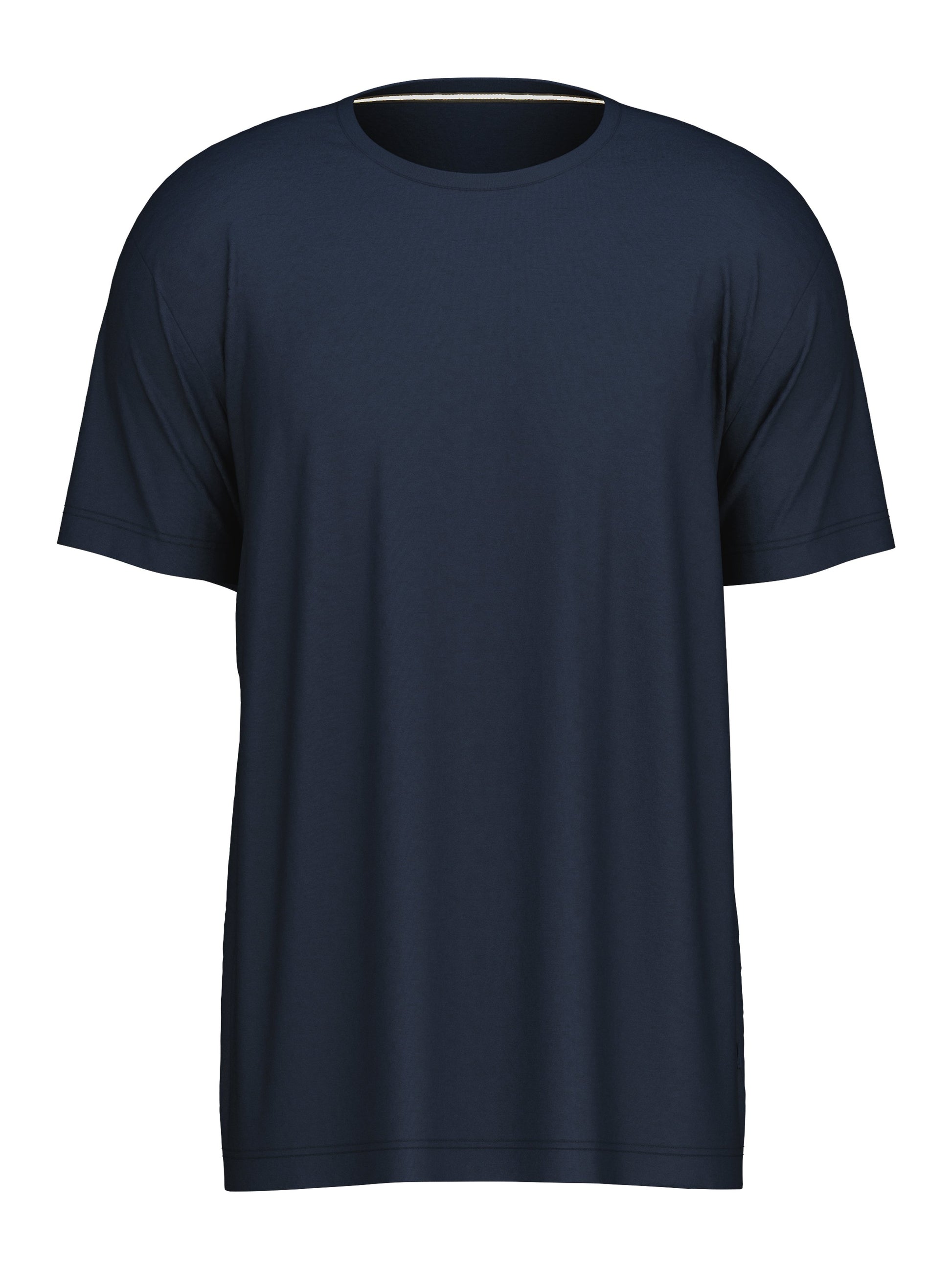Kurzarm-Shirt, Rundhals (Dark Sapphire)