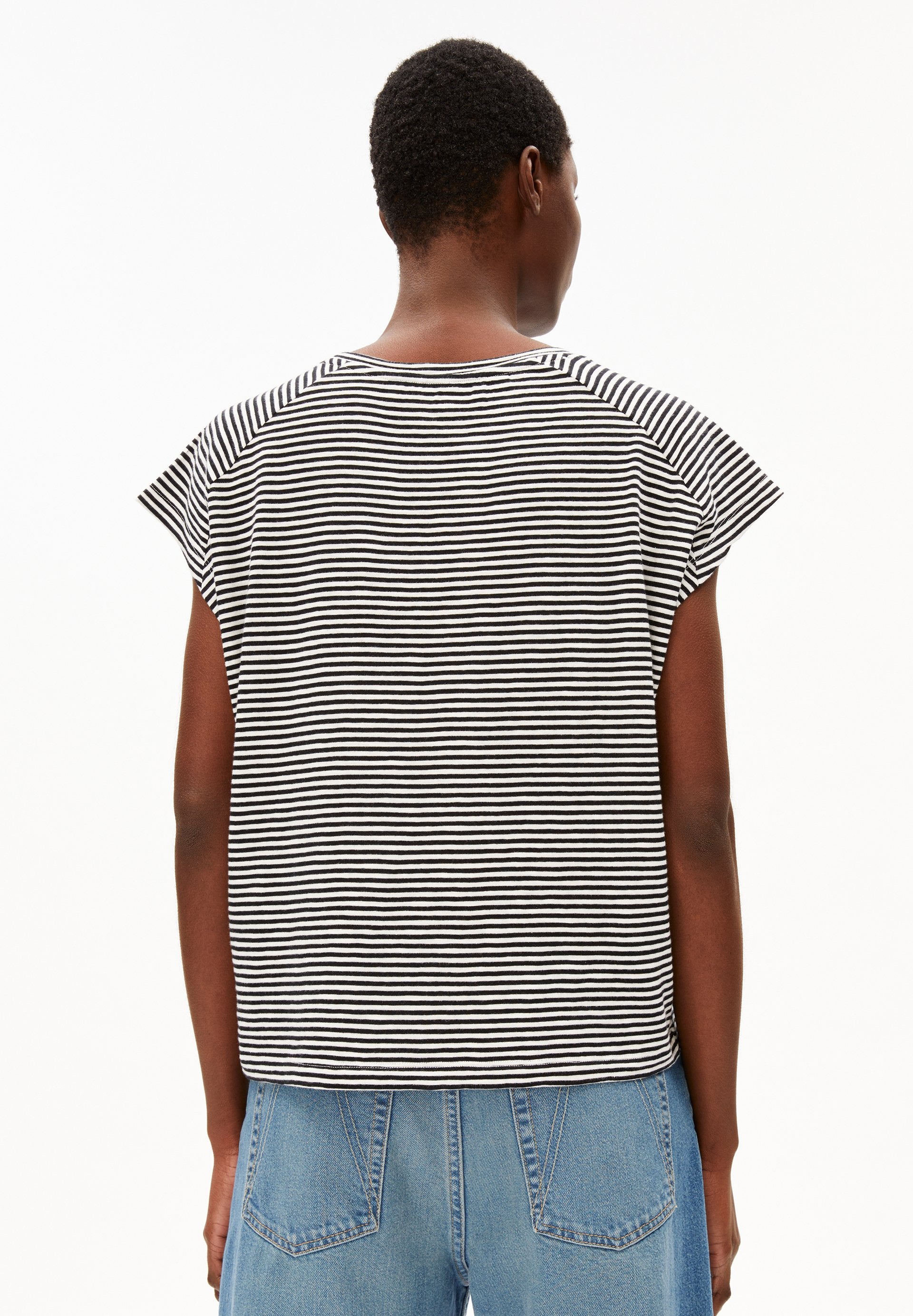 Oneliaa Lovely Stripes (Black-oatmilk)