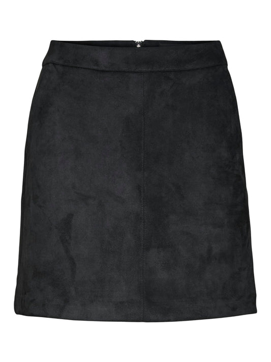 Vmdonnadina Fauxsuede Short Skirt Noos (Black)