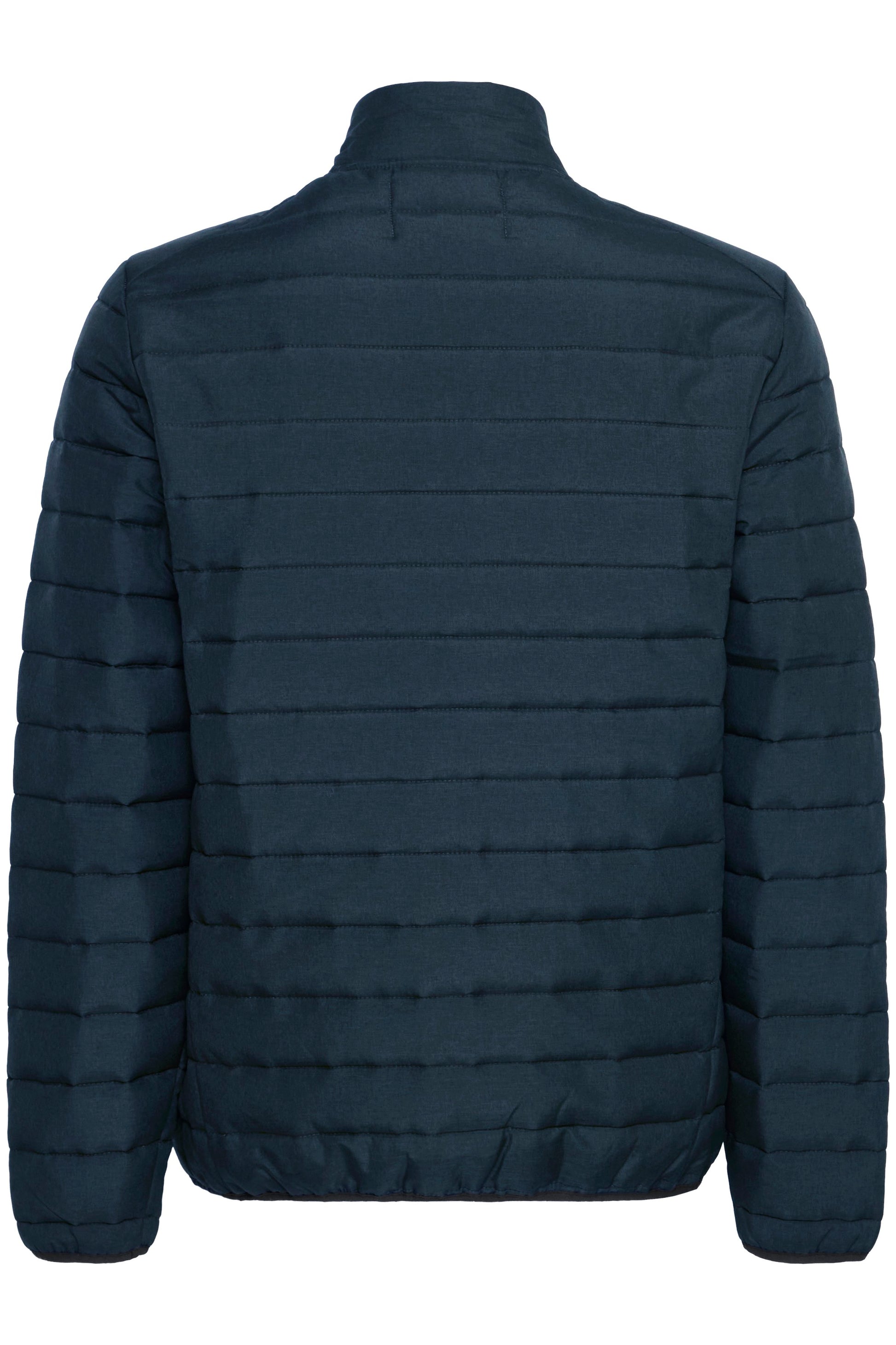 BHEDMAR puffer with stand collar (Dress Blue Me)