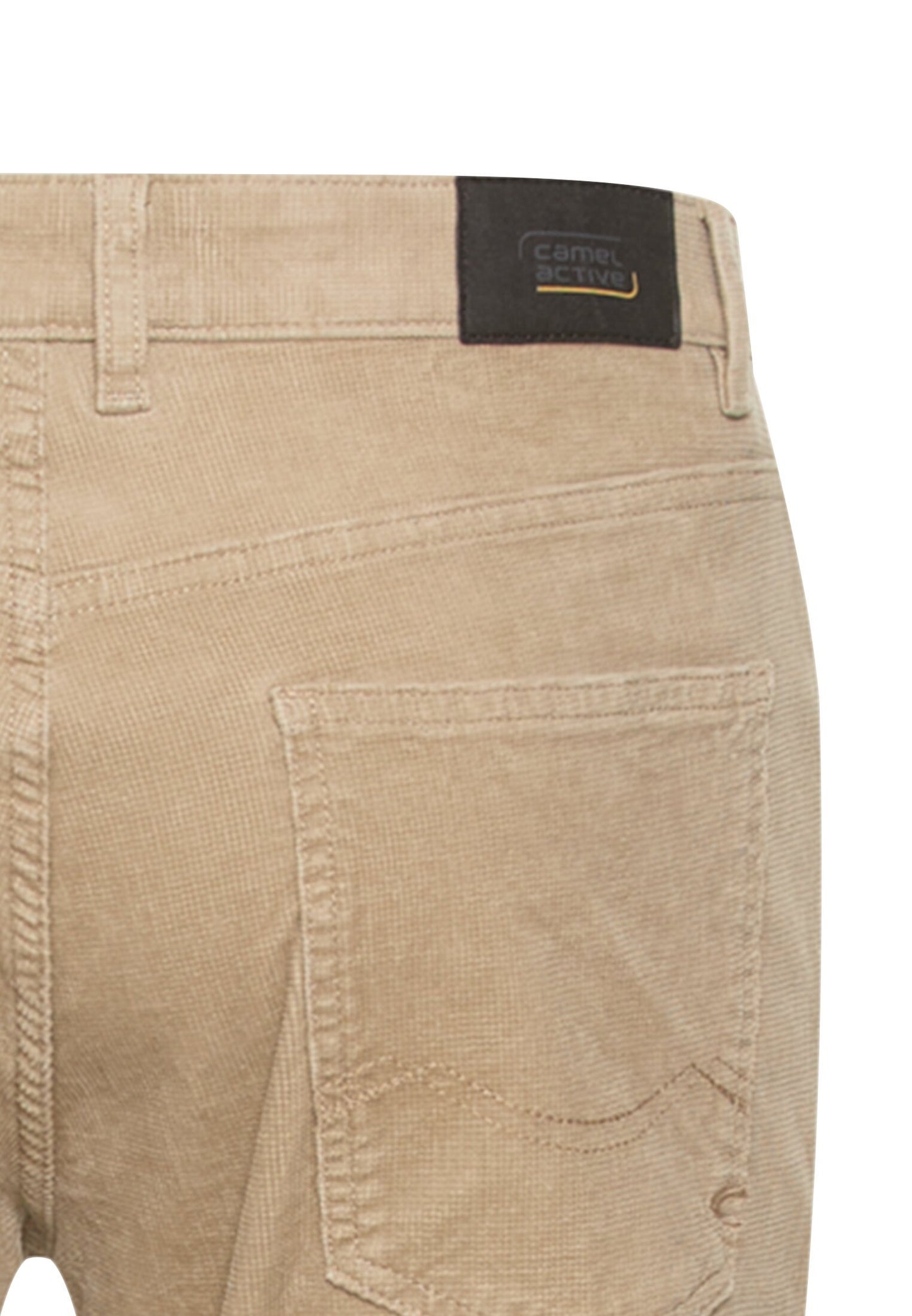 5-Pkt Regular Fit Hose aus Baumwollmix (Beige)