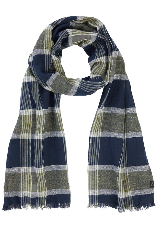 Schal aus Organic Cotton (Dusty Khaki)