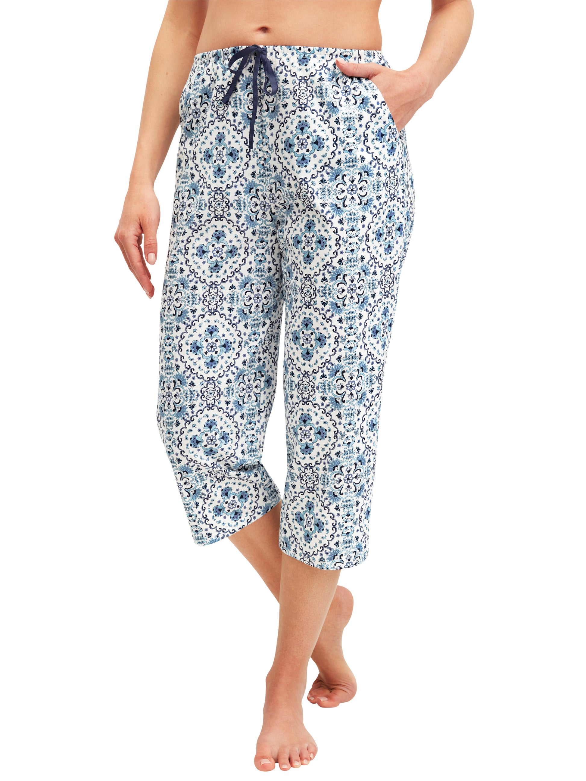 WOMEN 3/4 Pants (Star White)