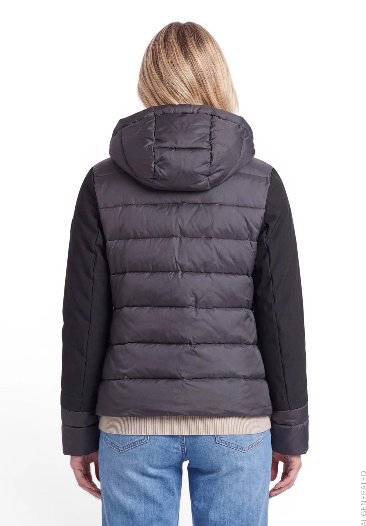 Steppjacke (Jet Black)