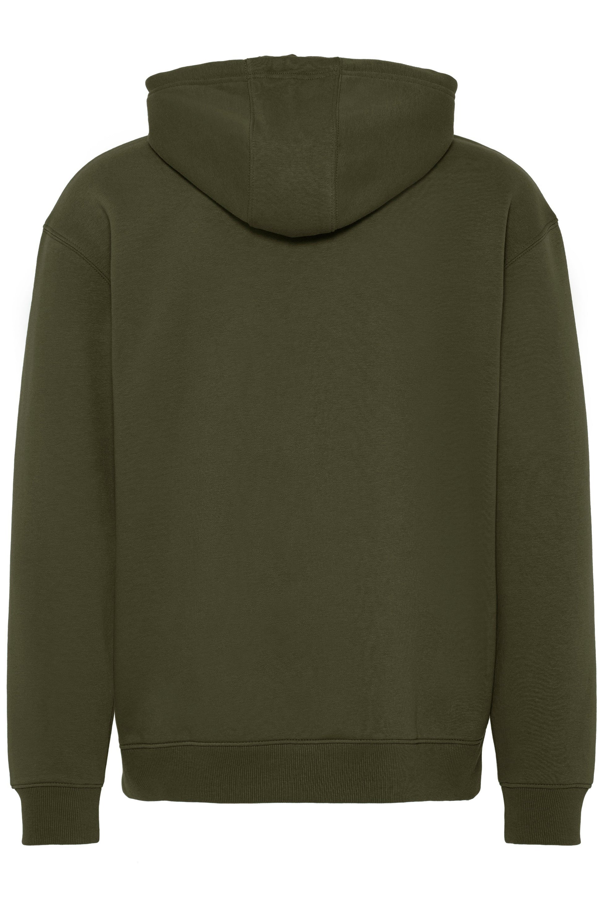 Bhjuste Zp Thru Hooded Sweat (Forest Night)