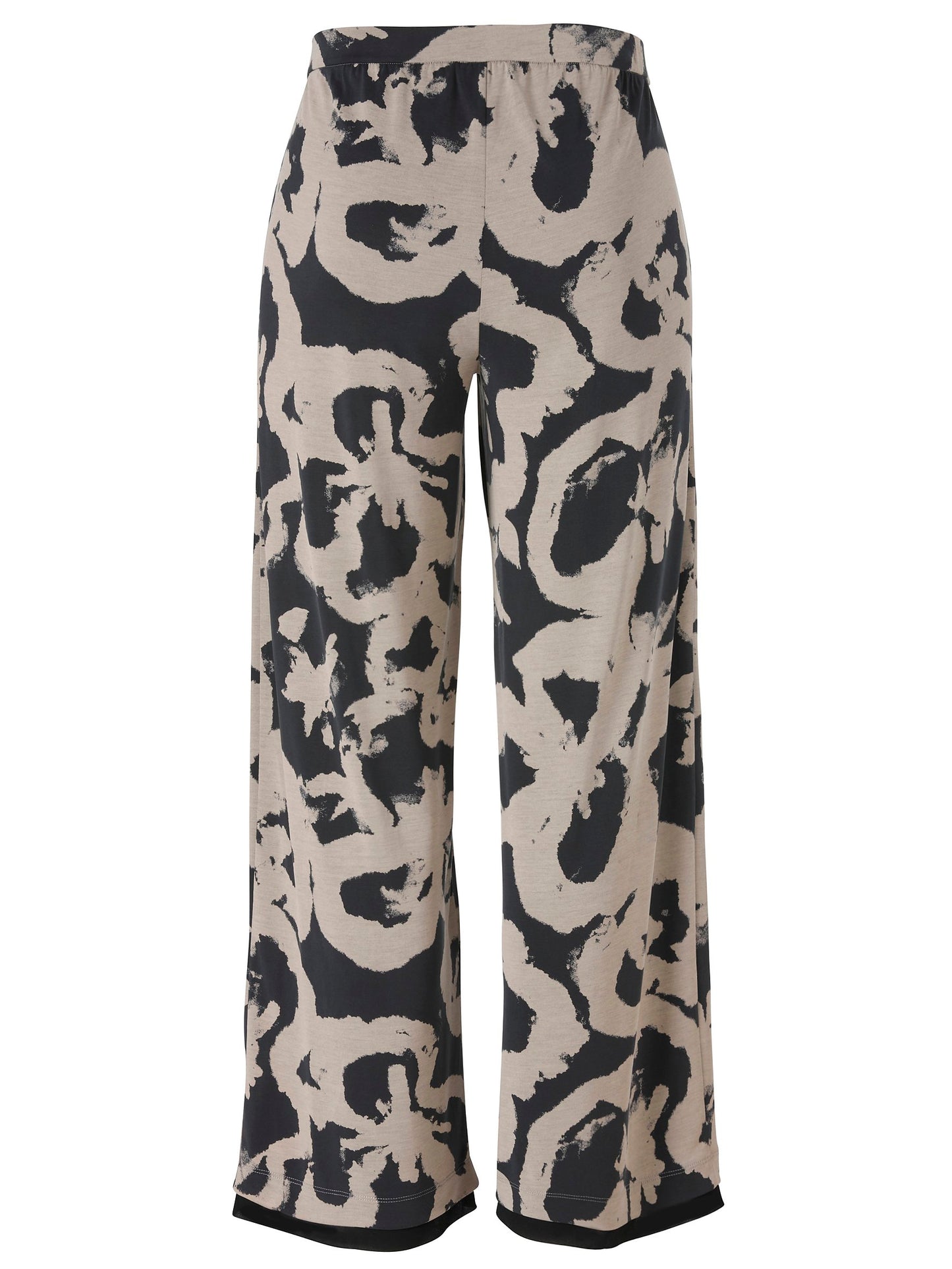 Hose lang Druck (Black Multicolor)