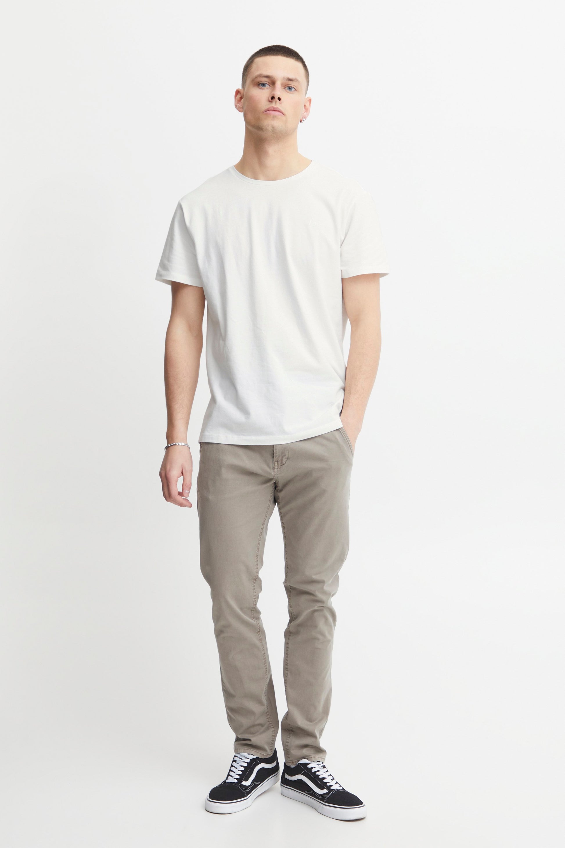 Bhdinton Logo Tee Crew (Snow White)