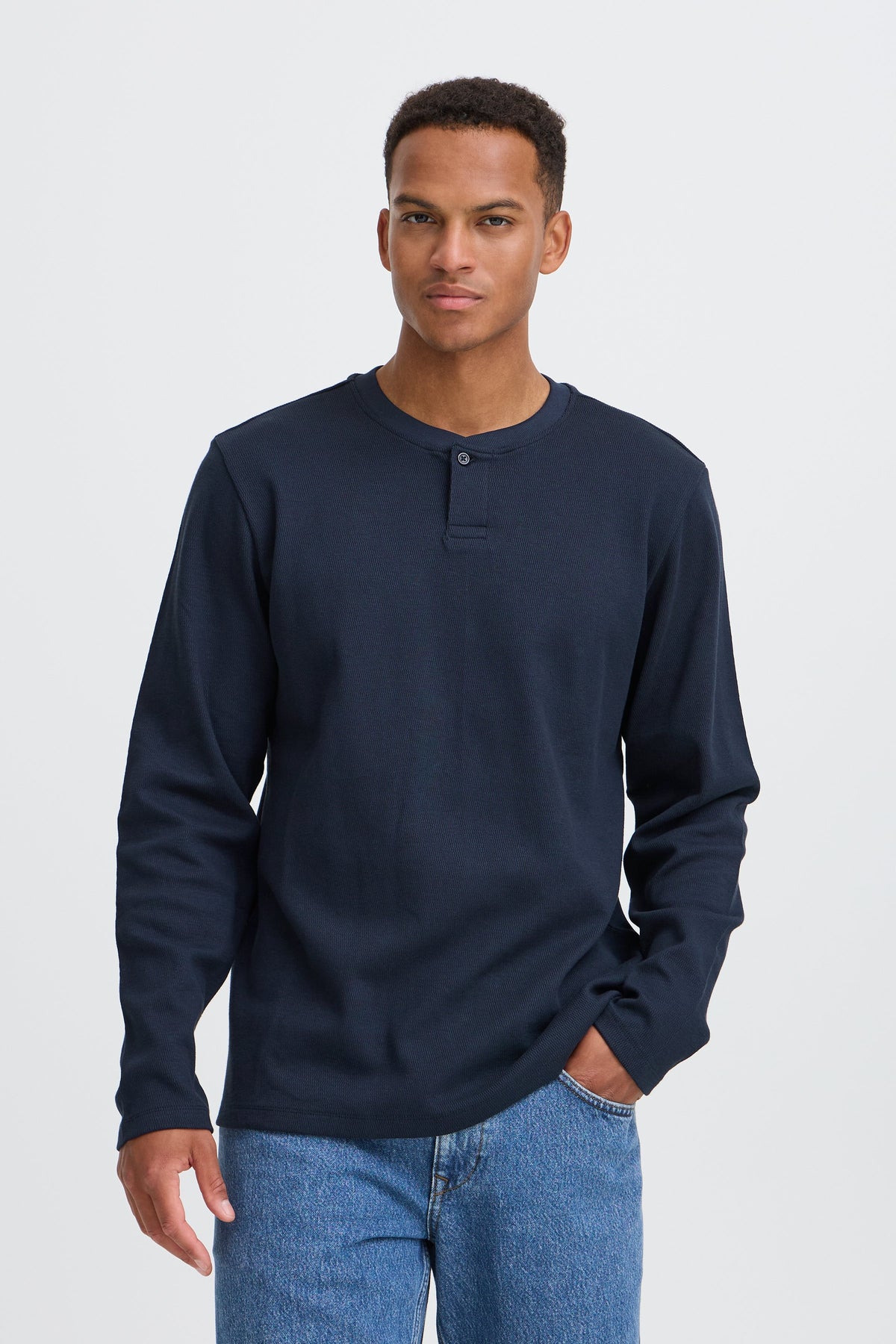 Bhlewis L/s Structure Gd Tee (Salute)