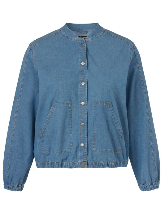 Blouson Kragen 1/1 Arm Denim (Light Blue Denim)