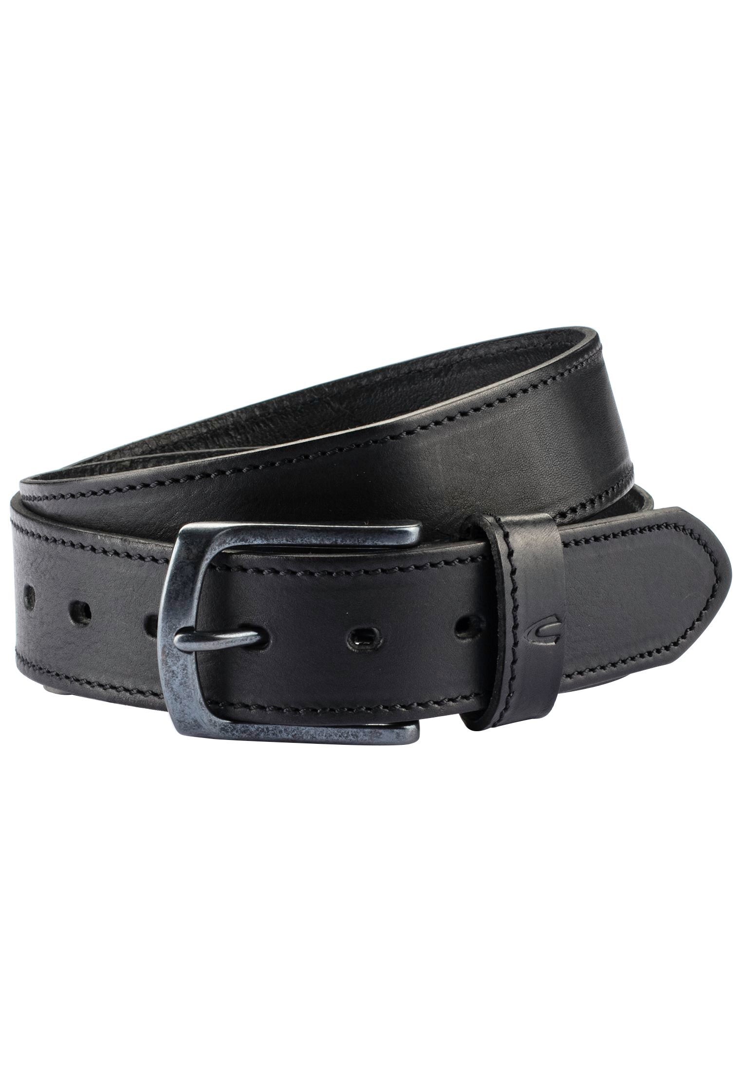 Ledergürtel mit verstellbaren Details (Black)