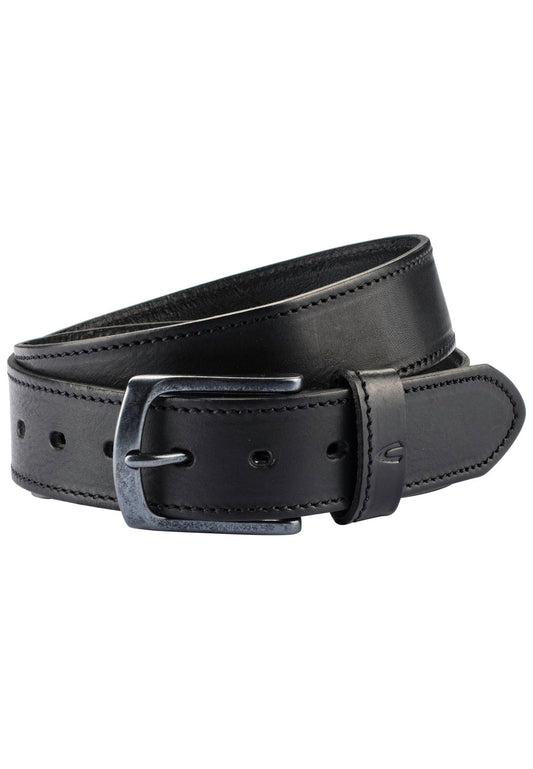 Ledergürtel mit verstellbaren Details (Black)