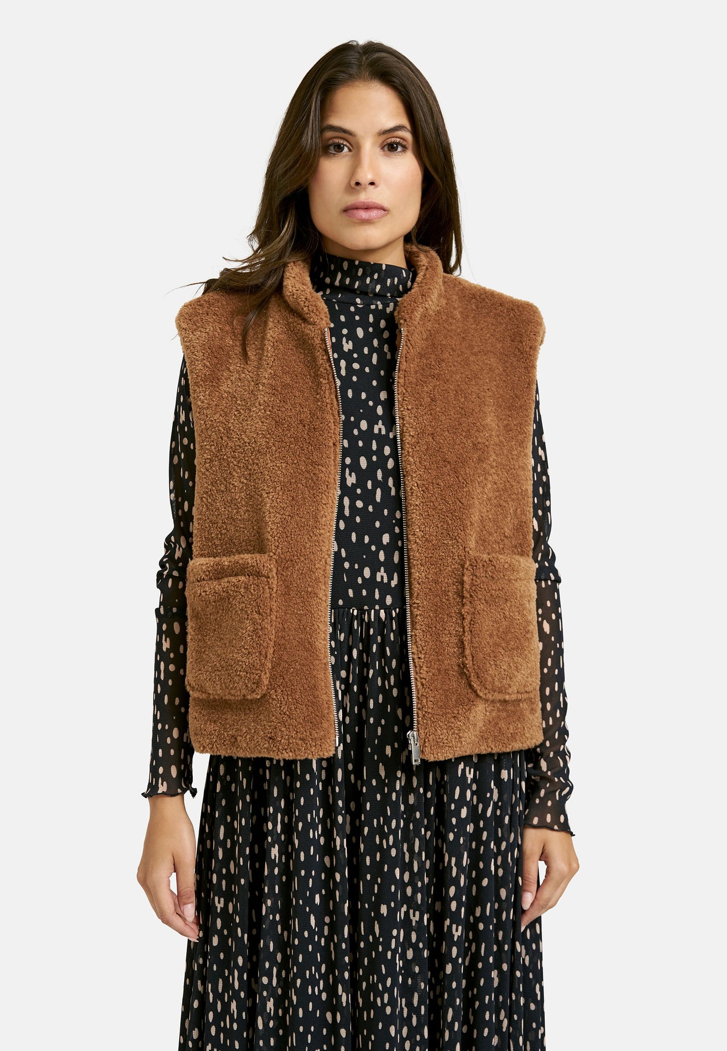 Teddy Vest (Caramel)