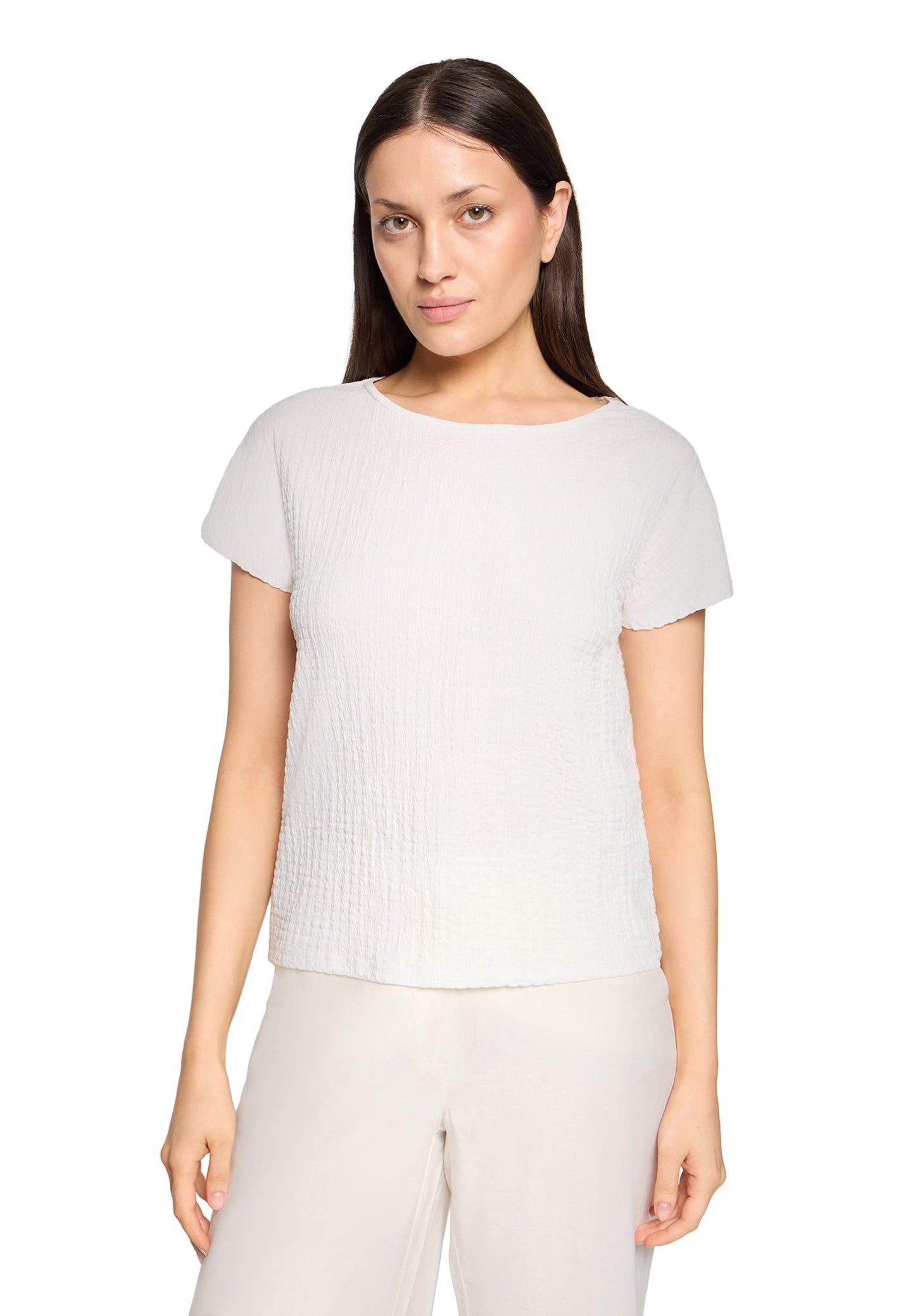 Strukturshirt (Offwhite)