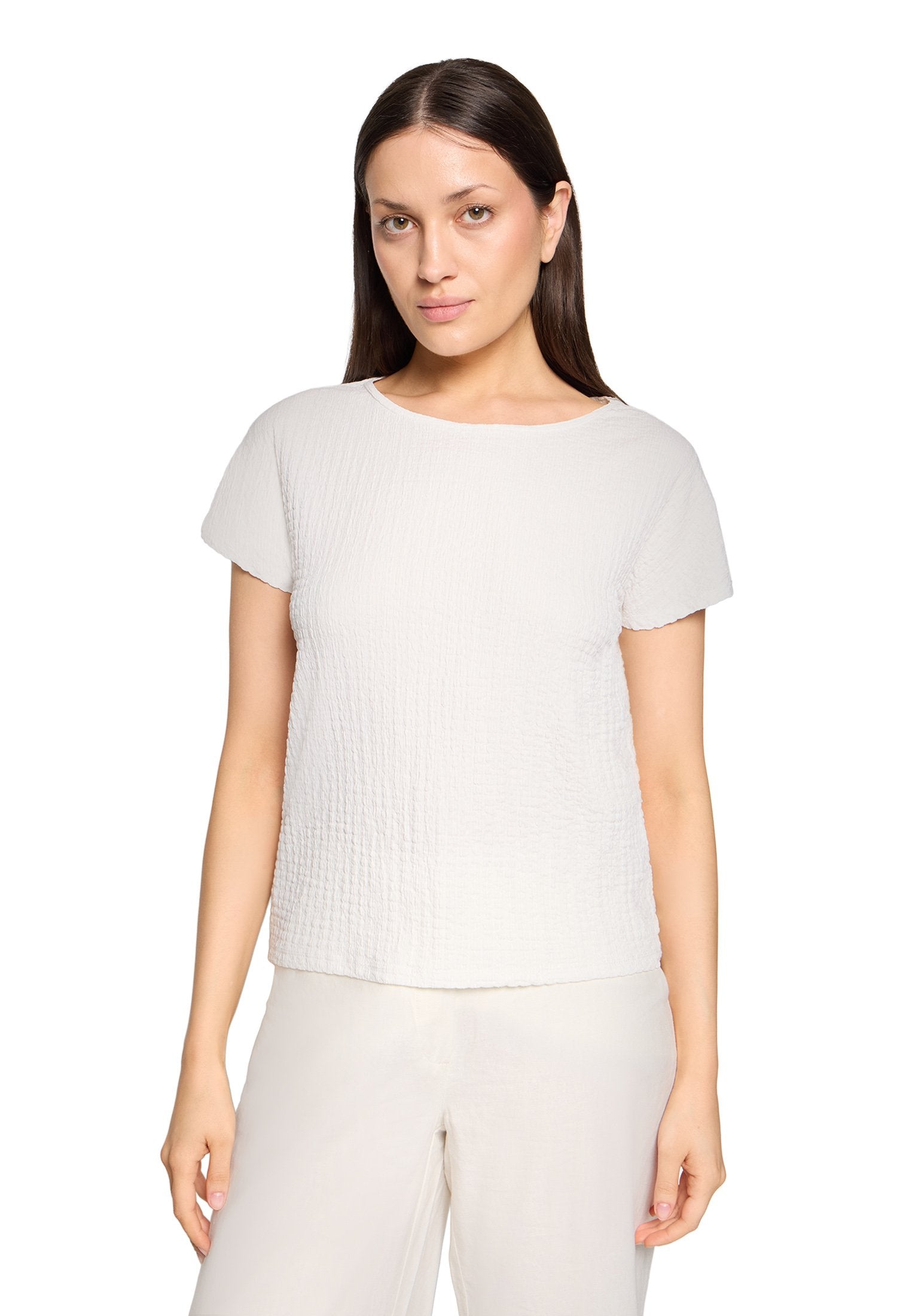 Strukturshirt (Offwhite)