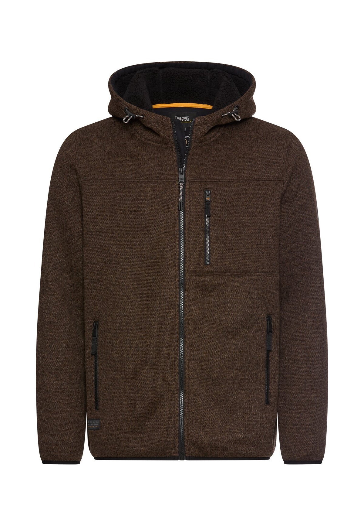 Fleecejacke mit Teddy Futter (Sepia Brown)