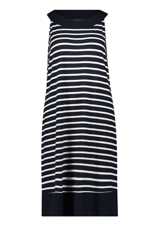 Sommerkleid (Dark Blue/cream)