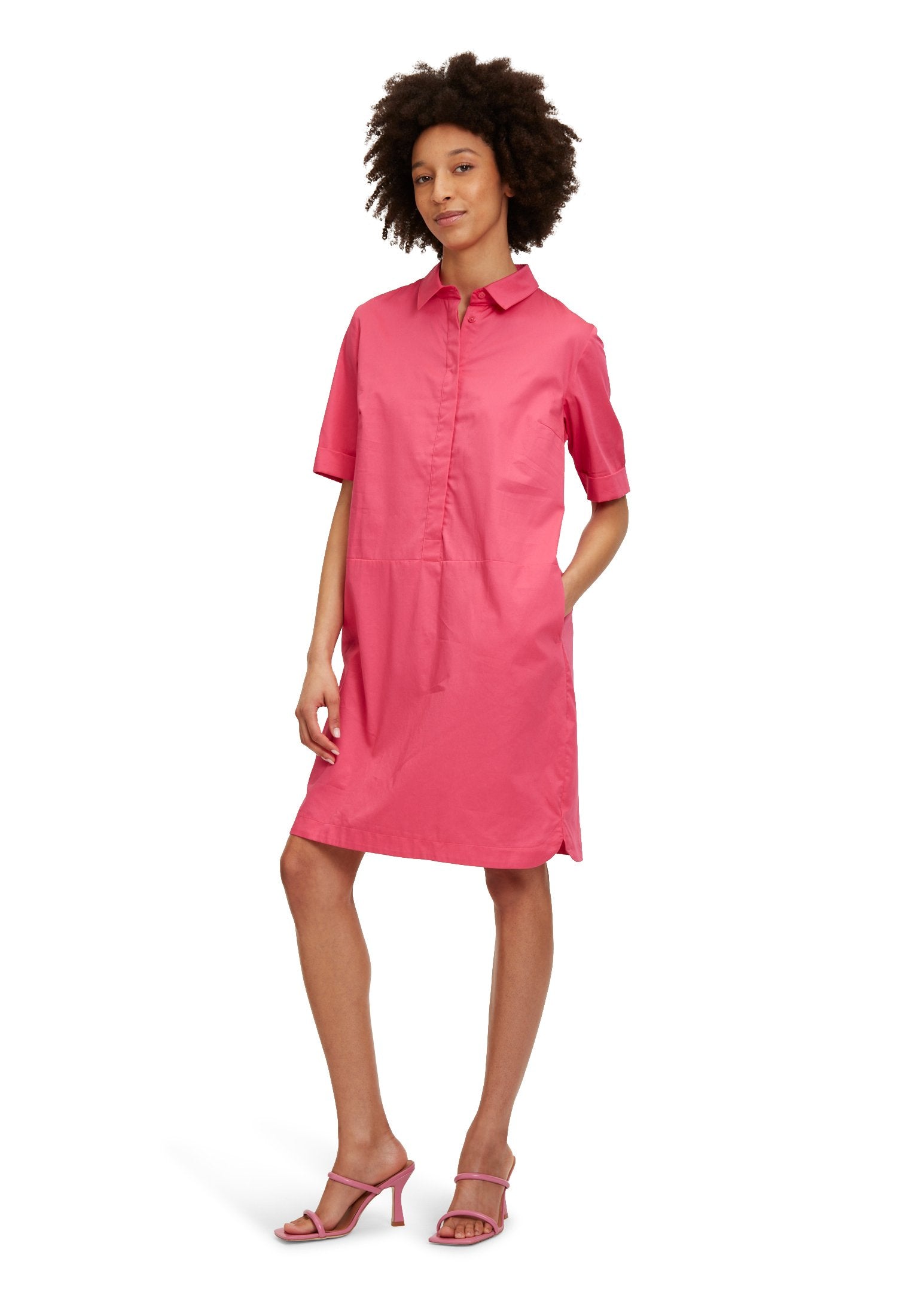Hemdblusenkleid (Pink Flambé)