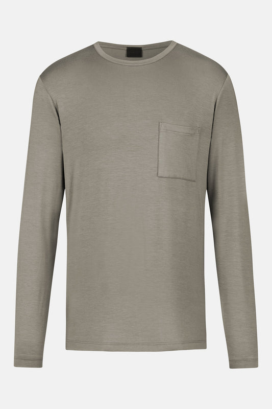 T-Shirt langarm (Light Oak)