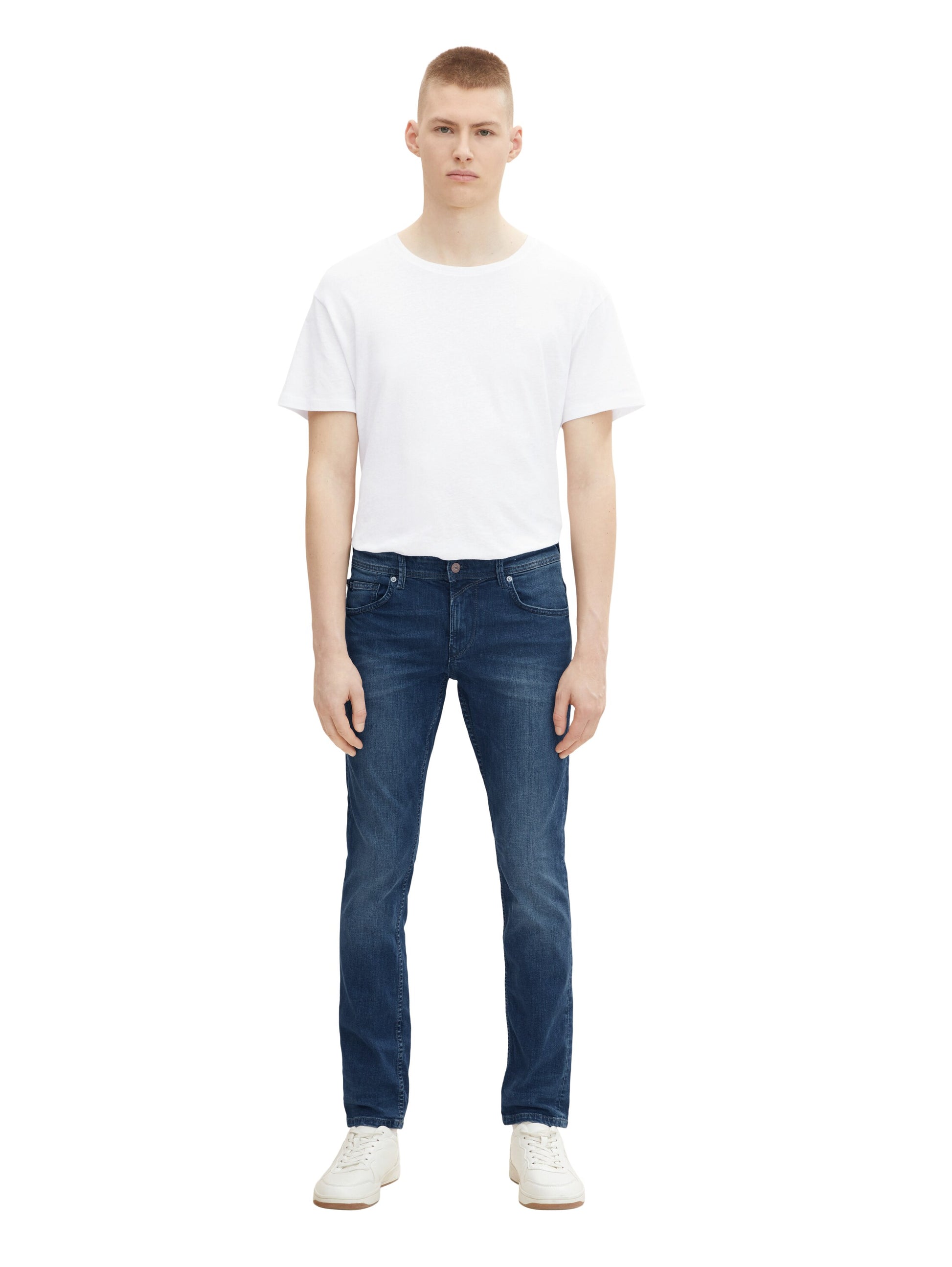 Aedan Straight Jeans (Mid Stone Wash)