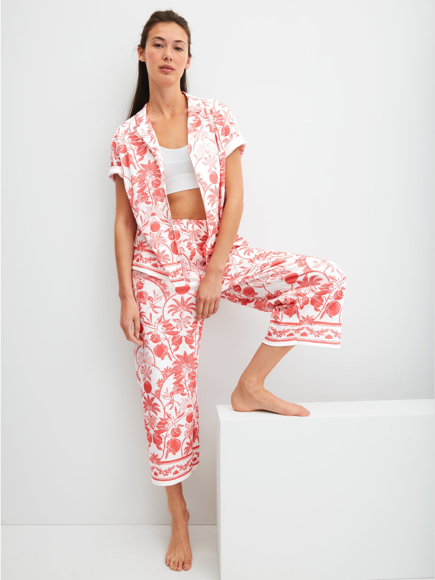 WOMEN 7/8 Pants (Rose Of Sharon)