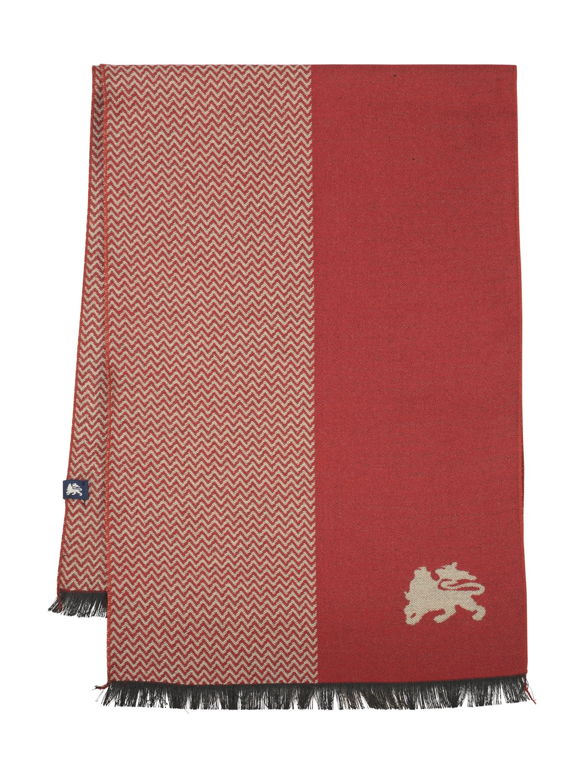 Schal Mode (Muted Red)