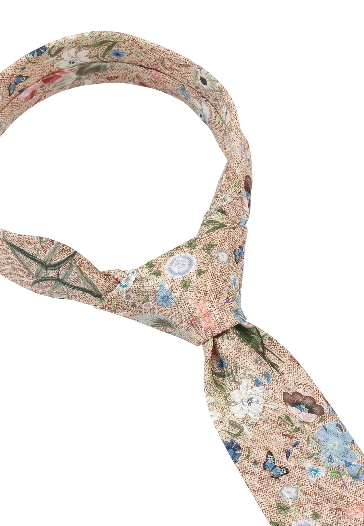 Krawatte Blume 6cm (Fb.5 Beige)