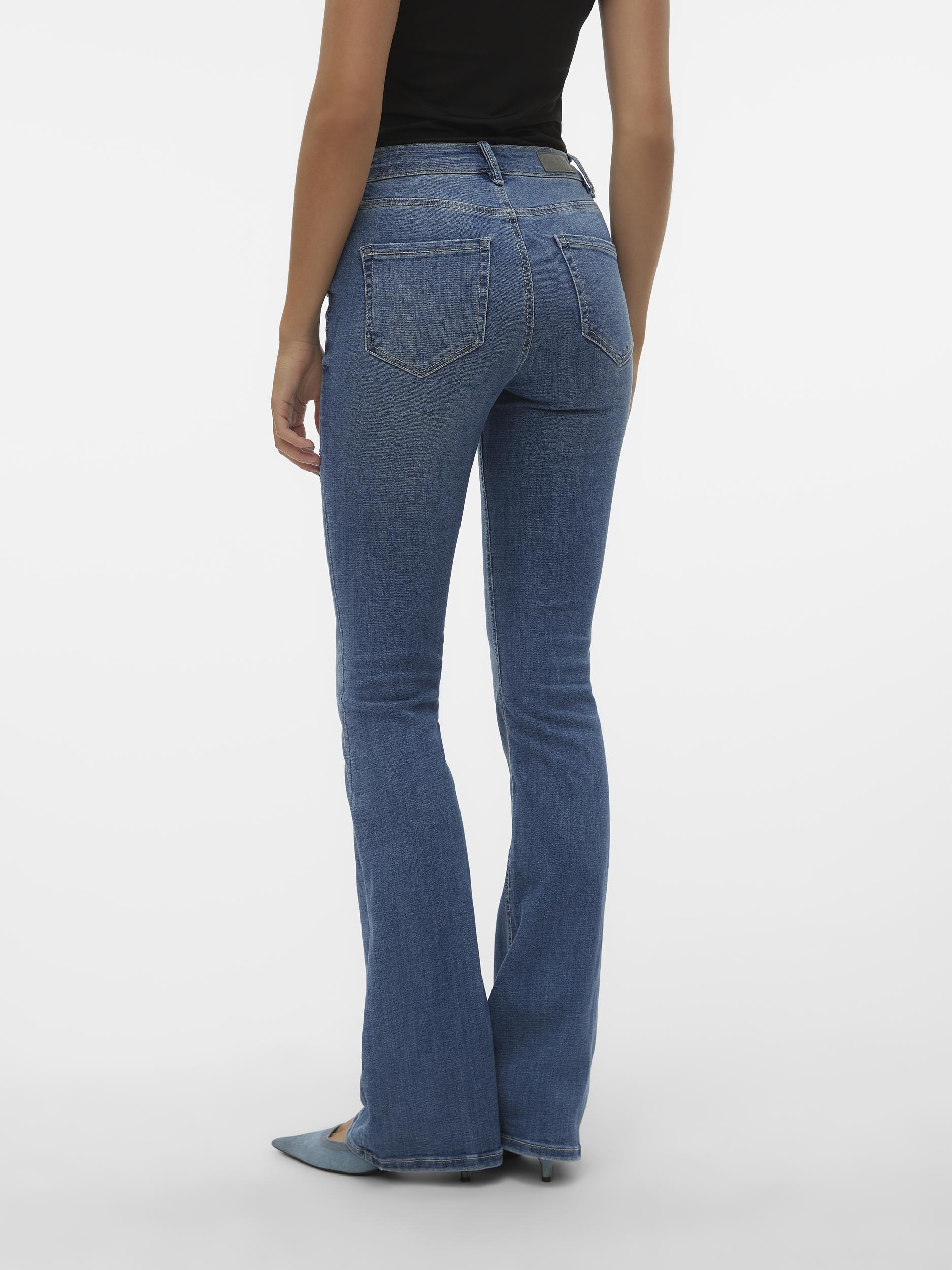 Vmflash Mr Flared Jeans Li347 Ga Noos (Medium Blue D)