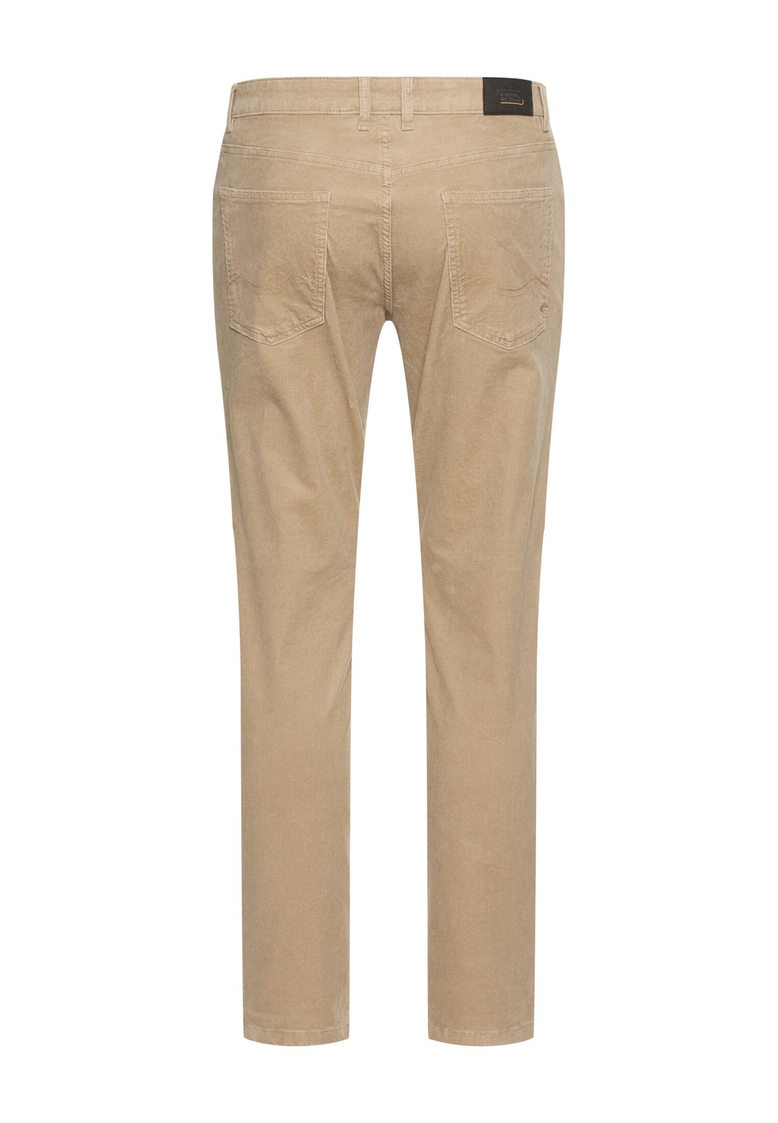 5-Pkt Regular Fit Hose aus Baumwollmix (Beige)