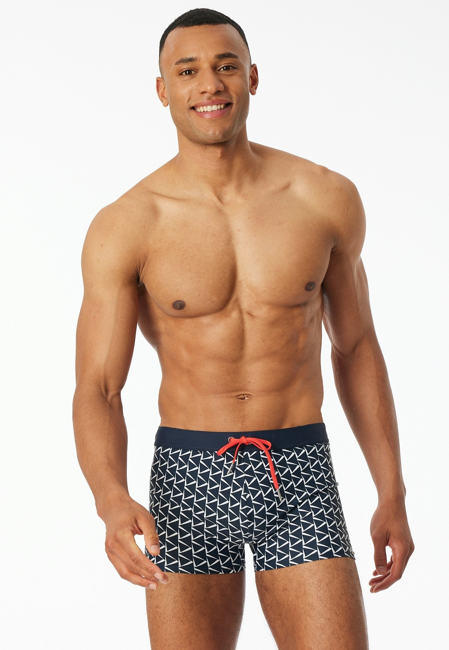 Badehose mit Bein (Nachtblau)