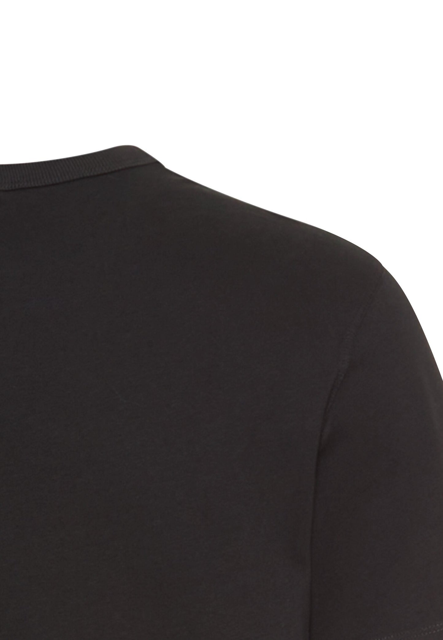 T-Shirt aus reiner Baumwolle (Asphalt)