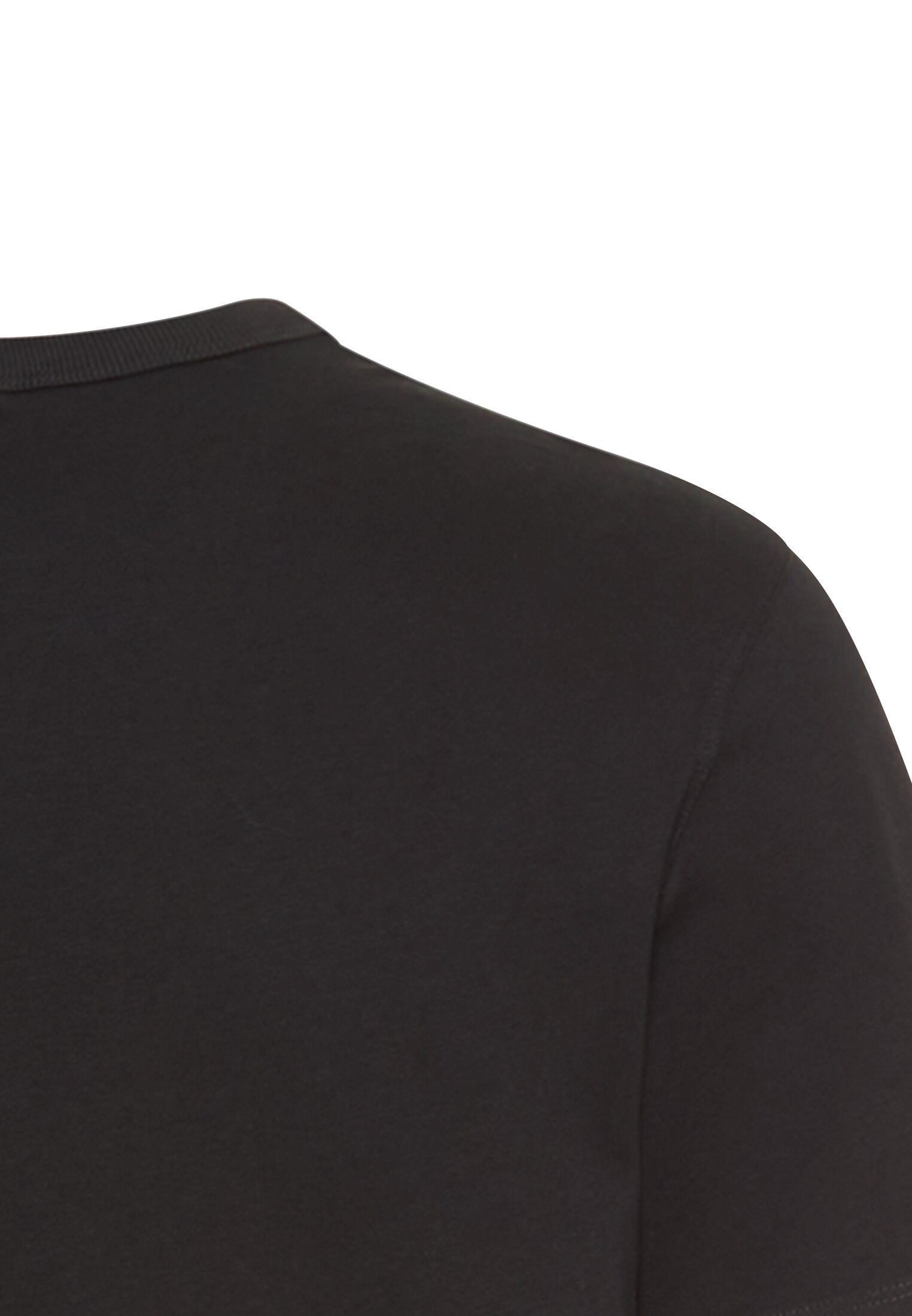 T-Shirt aus reiner Baumwolle (Asphalt)