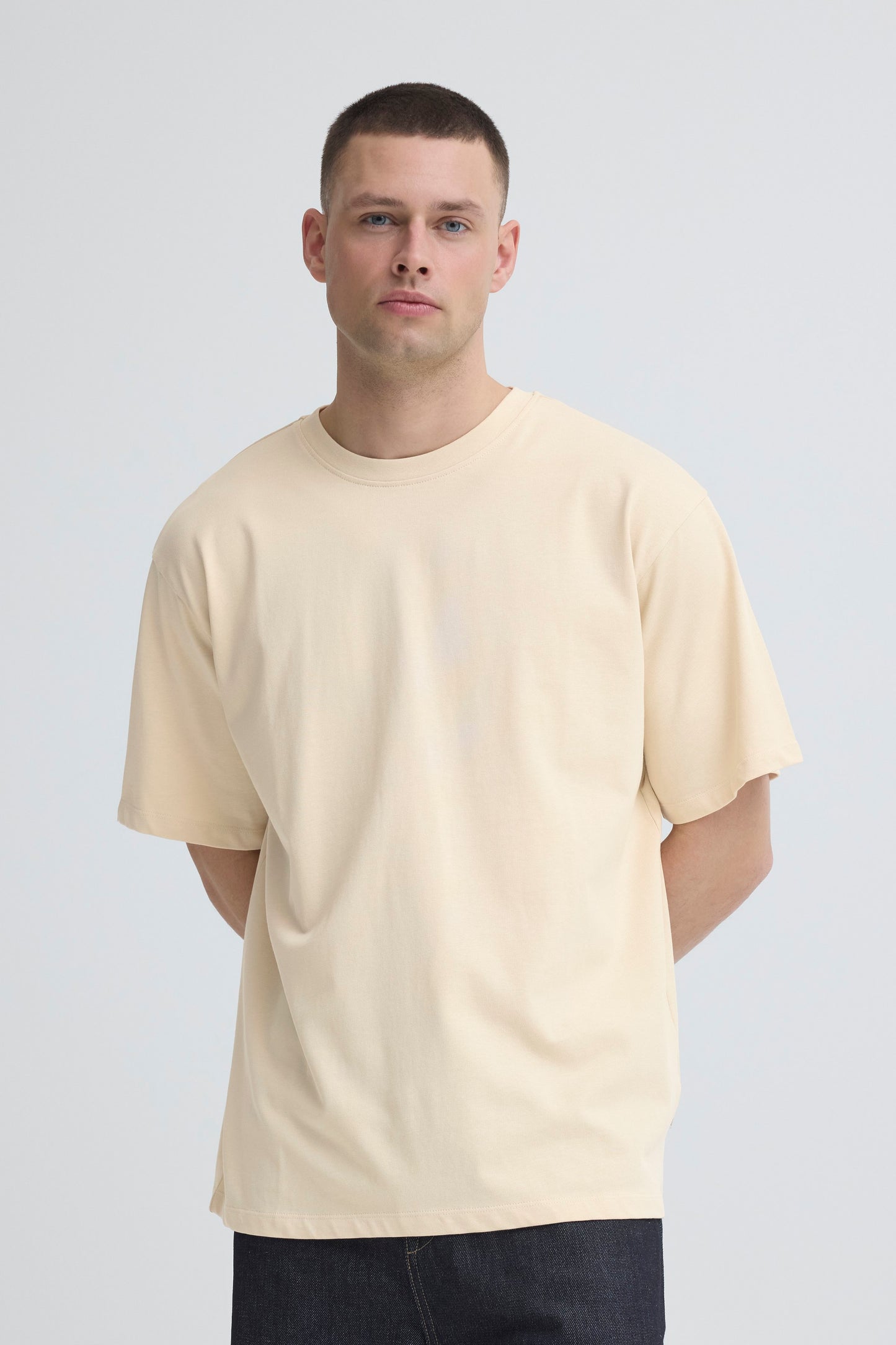 Bhfisher Oversize Tee Noos (Bleached Sand)