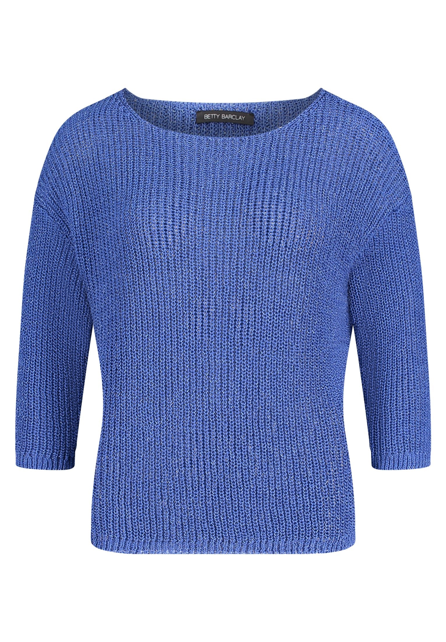 Basic-Strickpullover (Adria Blue)