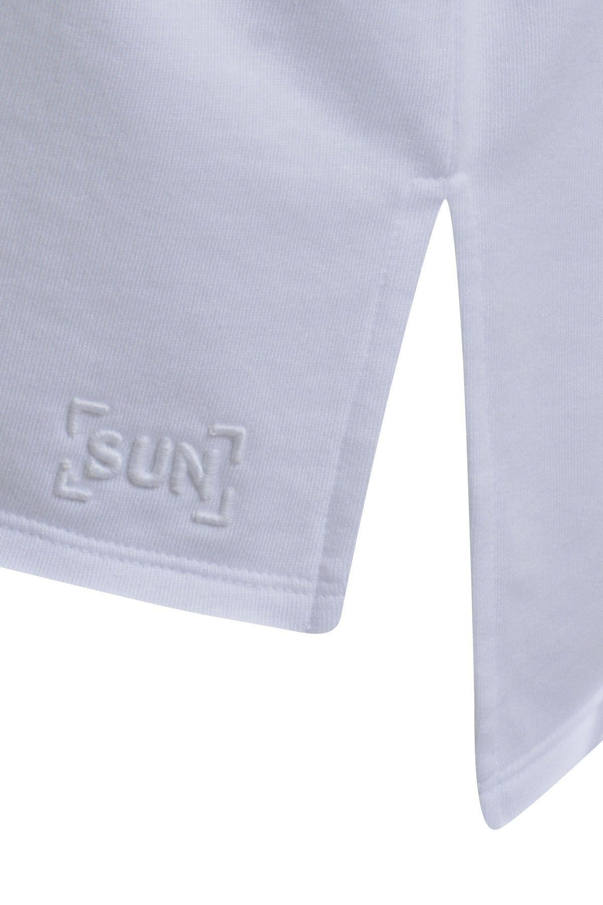 Oversize Sweatshirt Short Sleeves (White)