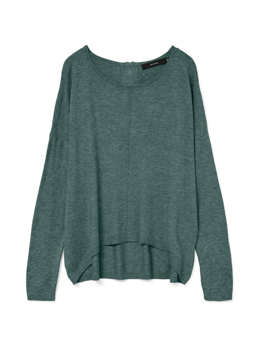 Vmbreeze Aura Ls Zipper Blouse Noos (Balsam Green)