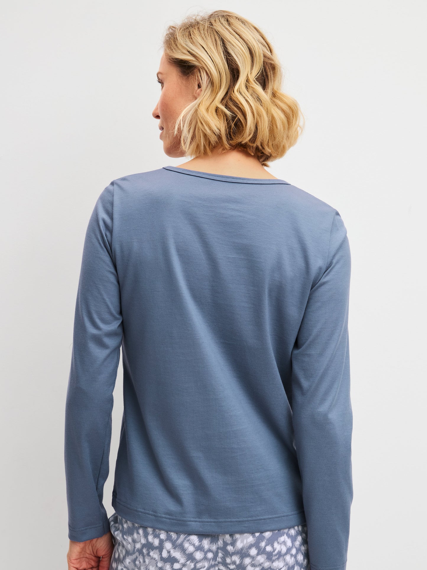 DAMEN Shirt langarm (Folkstone Grey)