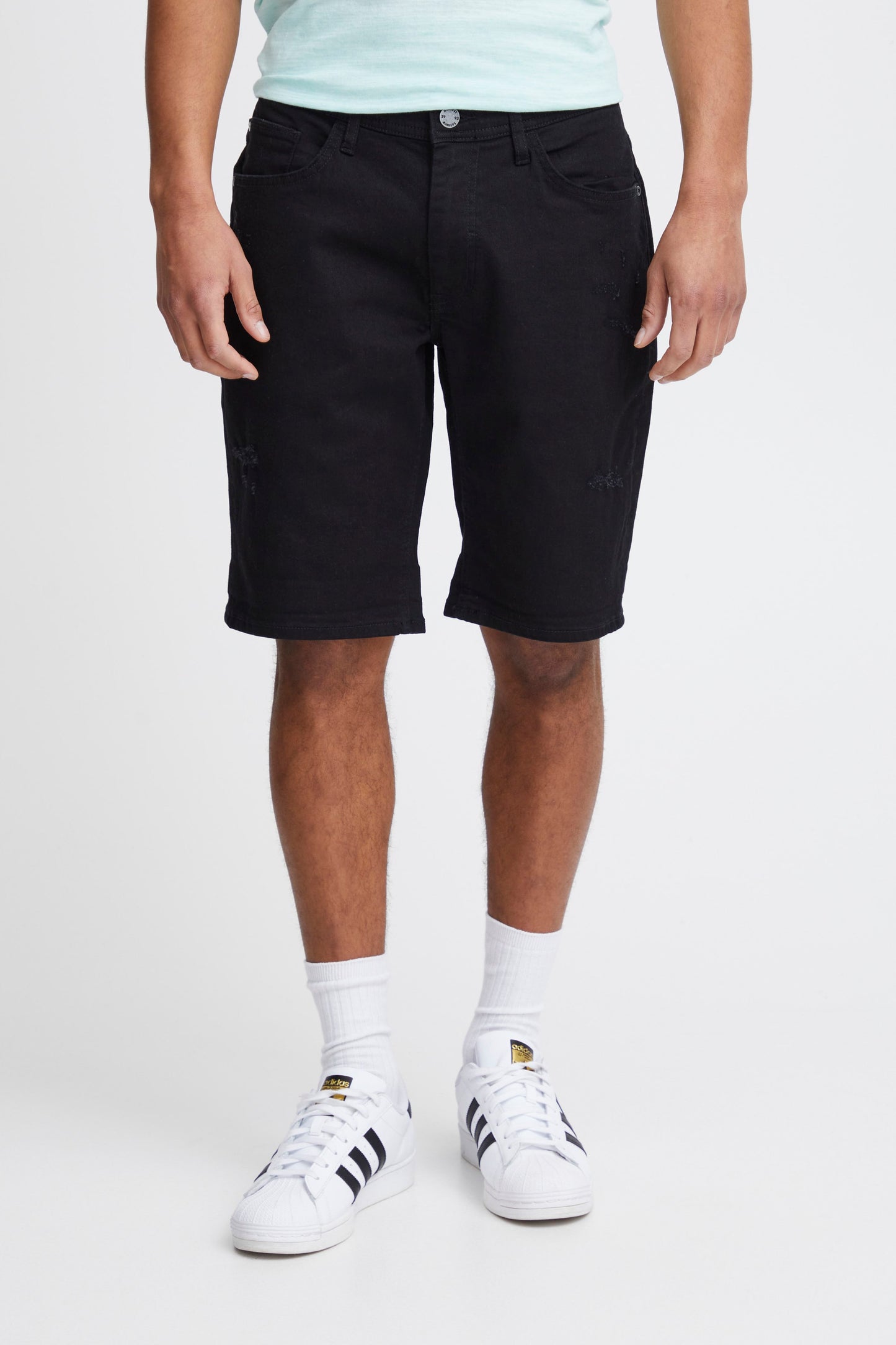 Denim shorts (Denim Black)
