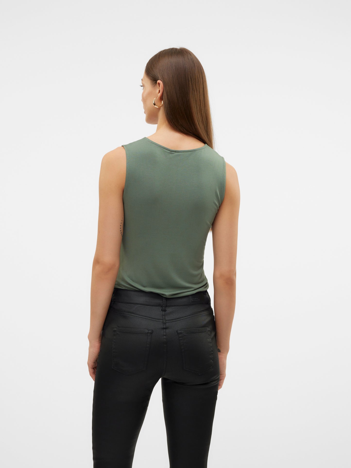 Vmrosa Sl V-neck Top Jrs Noos (Laurel Wreath)