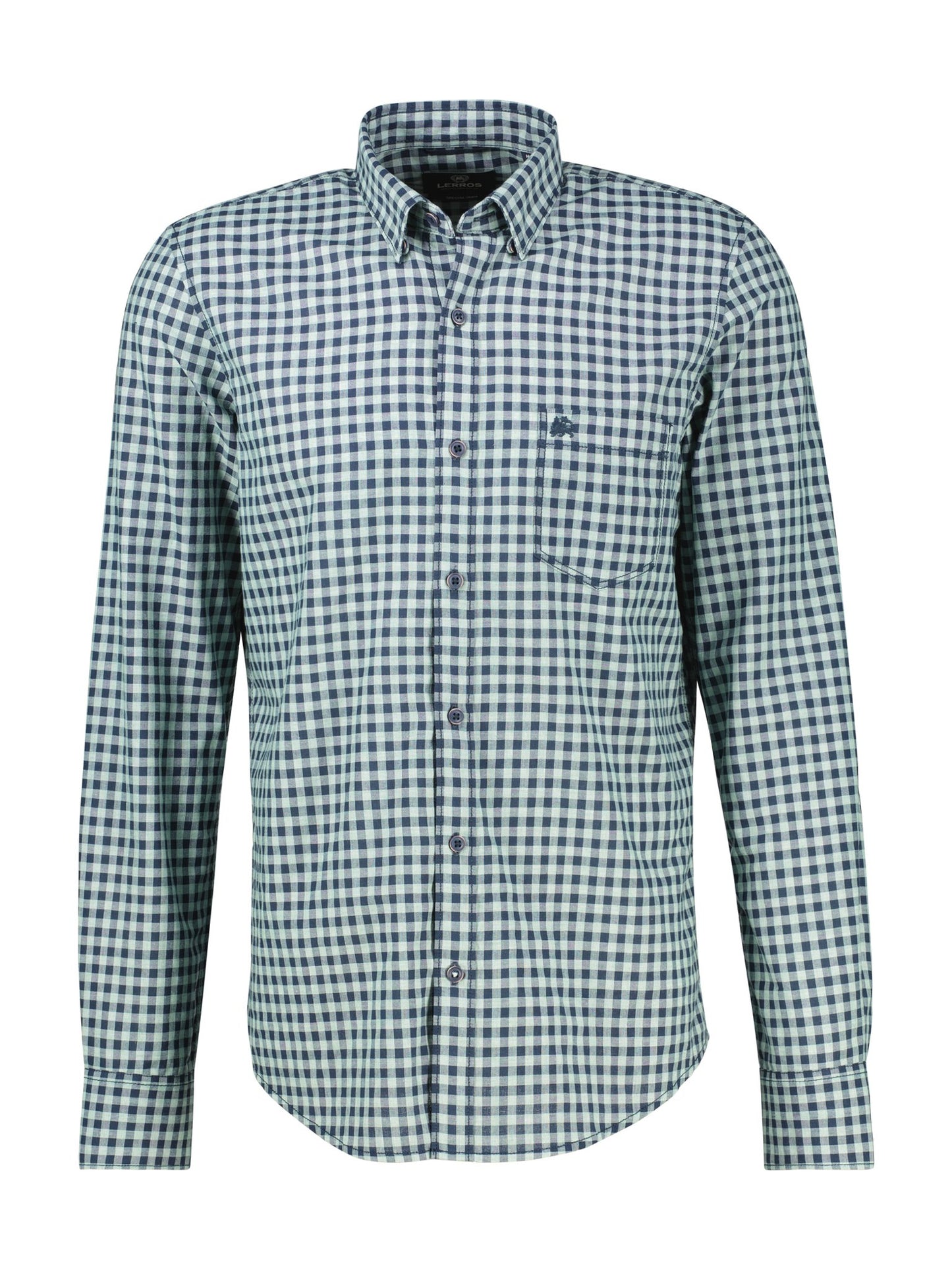 Button Down (Misty Blue)