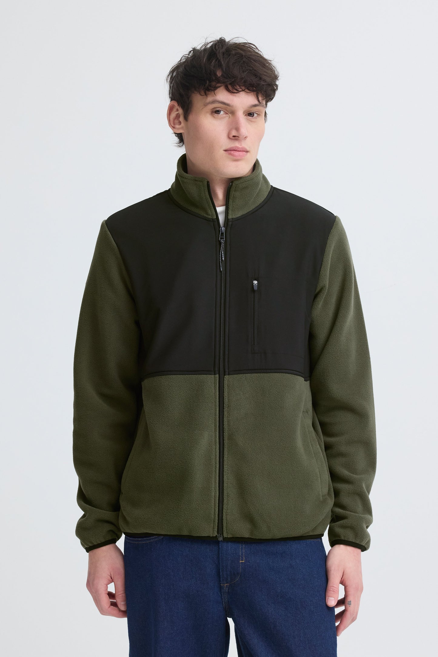 Bhmario Fleece-tech Zp Card (Forest Night)