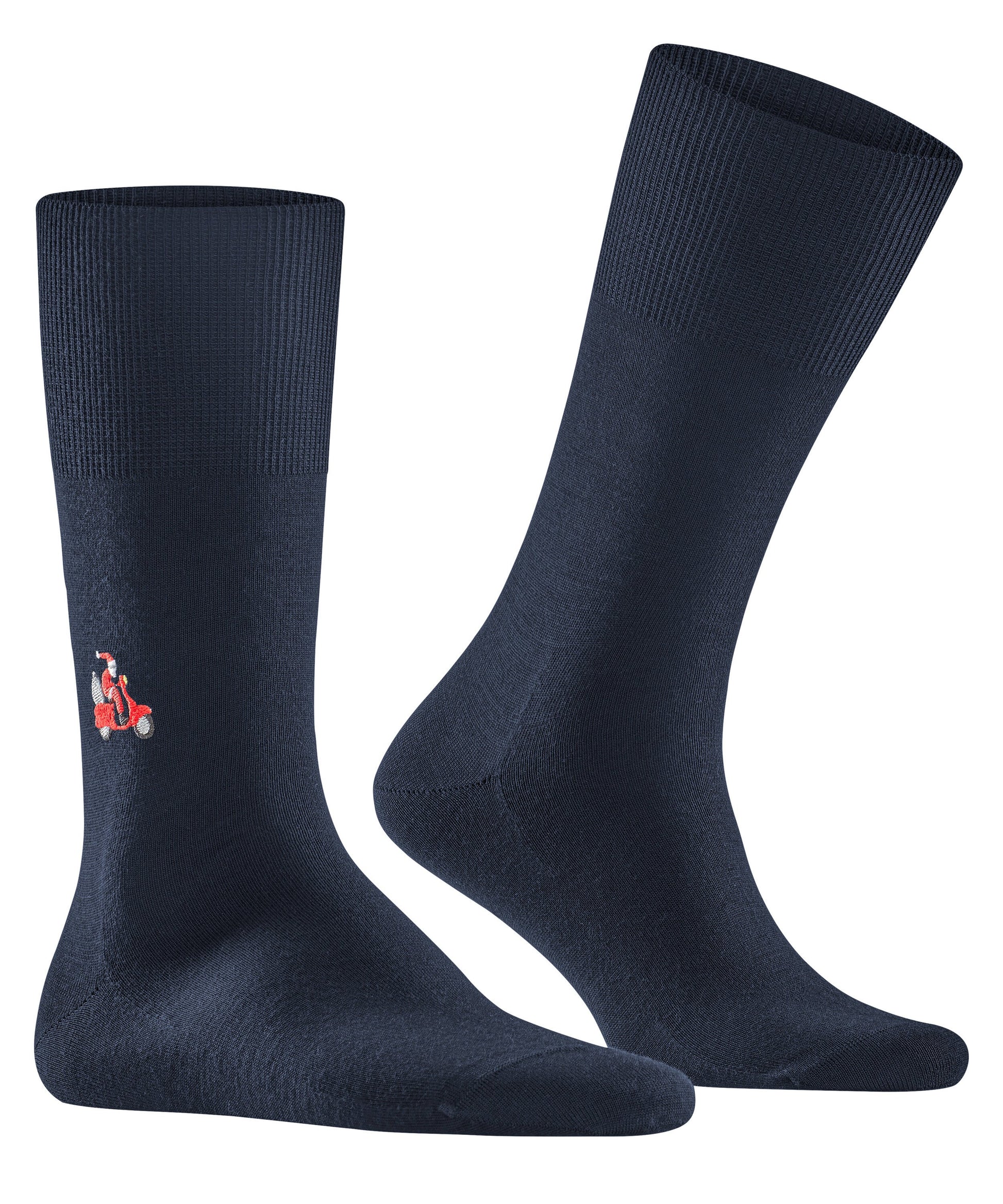 FALKE Airport Driving Santa Herren Socken (Space Blue)