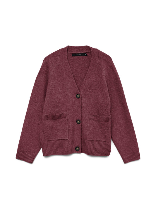 Vmboom Ls V-neck Button Cardigan Ga Noos (Windsor Wi)