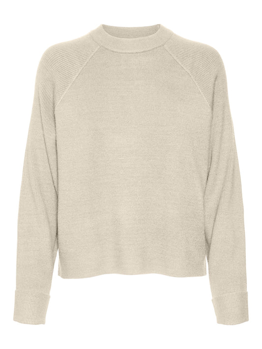 Vmgold Mix Ls O-neck Pullover Ga (Birch)