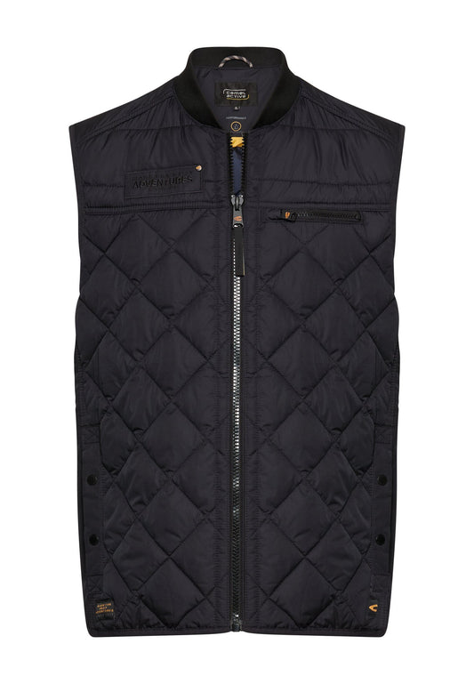 Wasserabweisende Weste mit wärmenden Taschenfutter (Dark Navy)