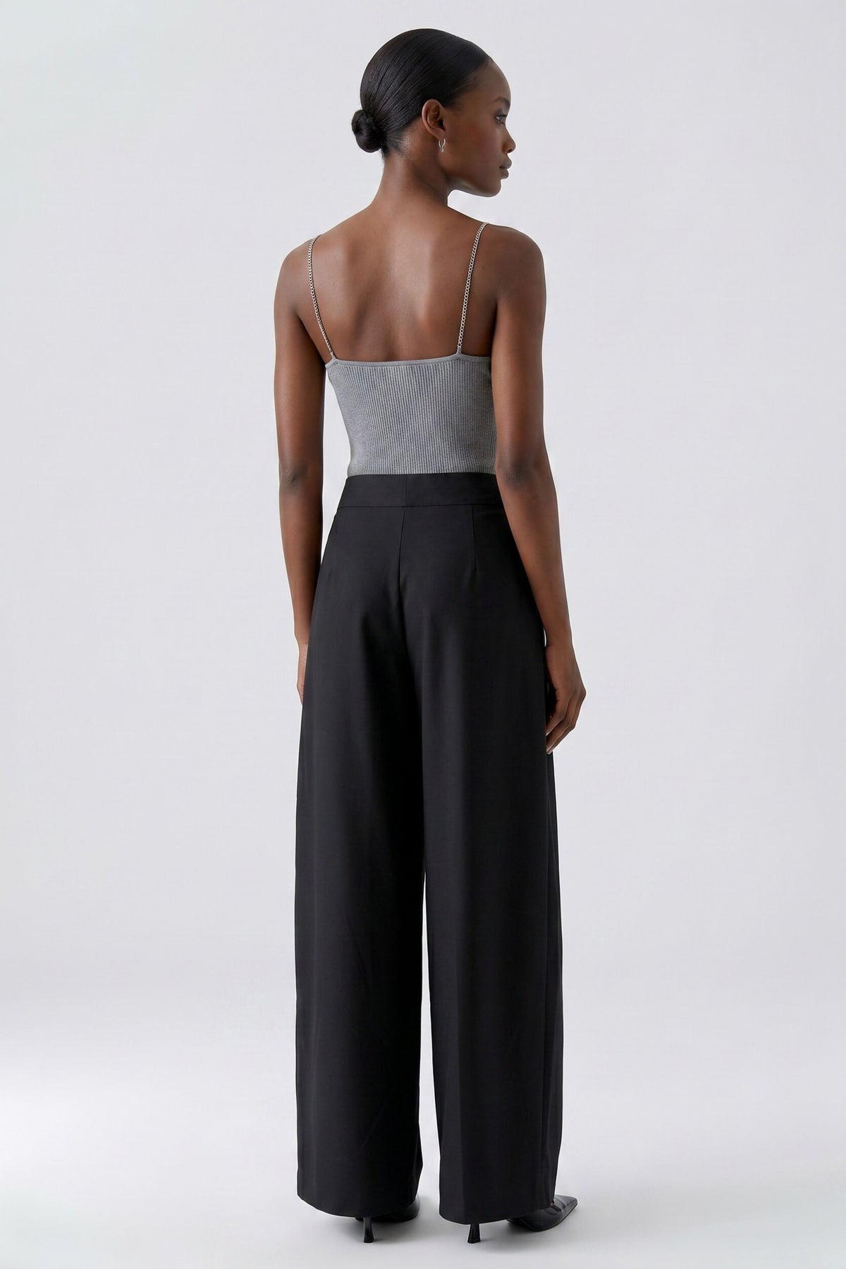 Bundfaltenhose (Black)