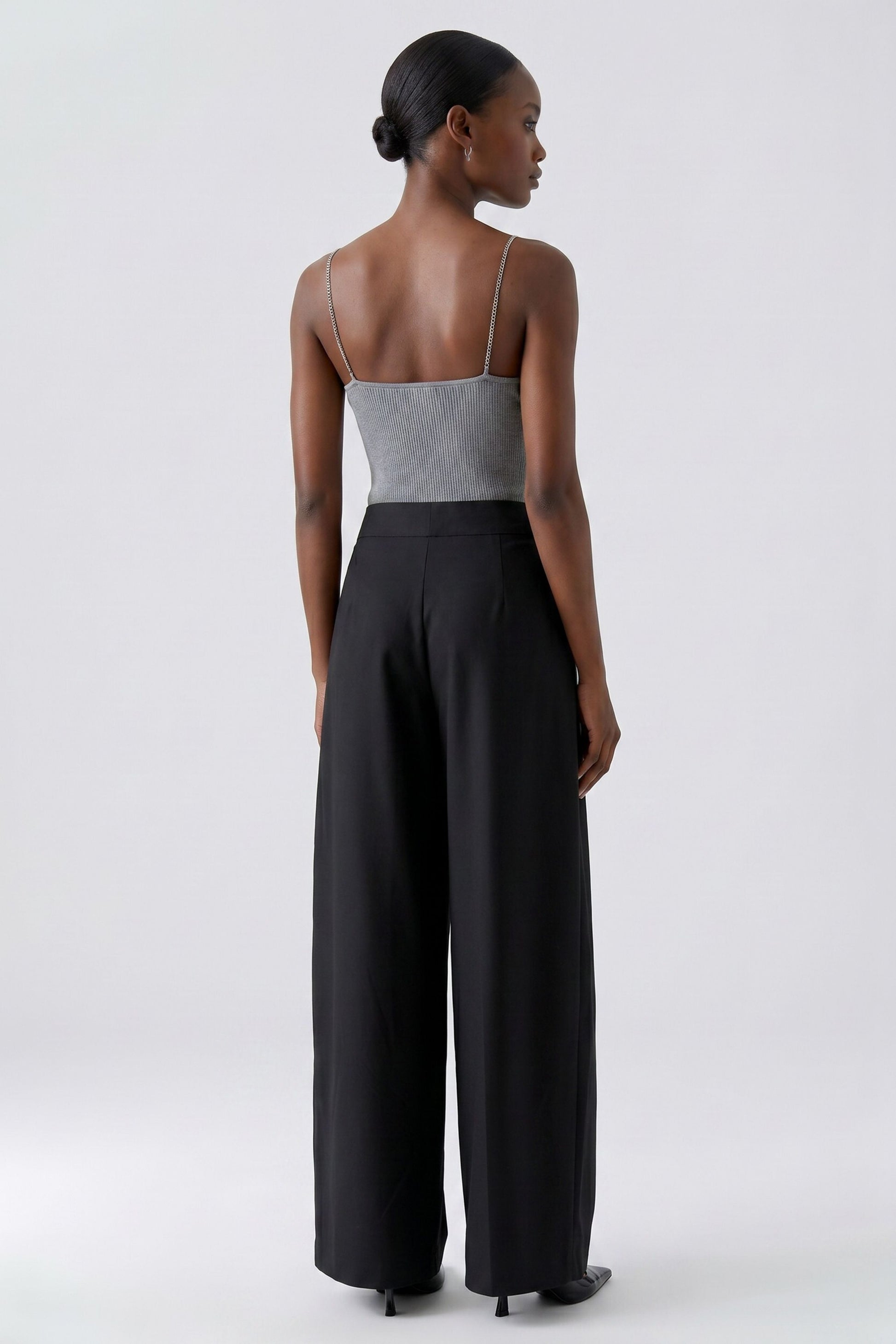 Bundfaltenhose (Black)
